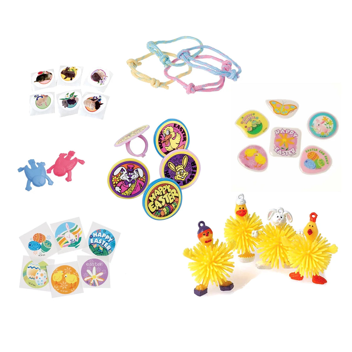 50 Pre-Filled Easter Eggs with Candies, Chocolates & Toys R534