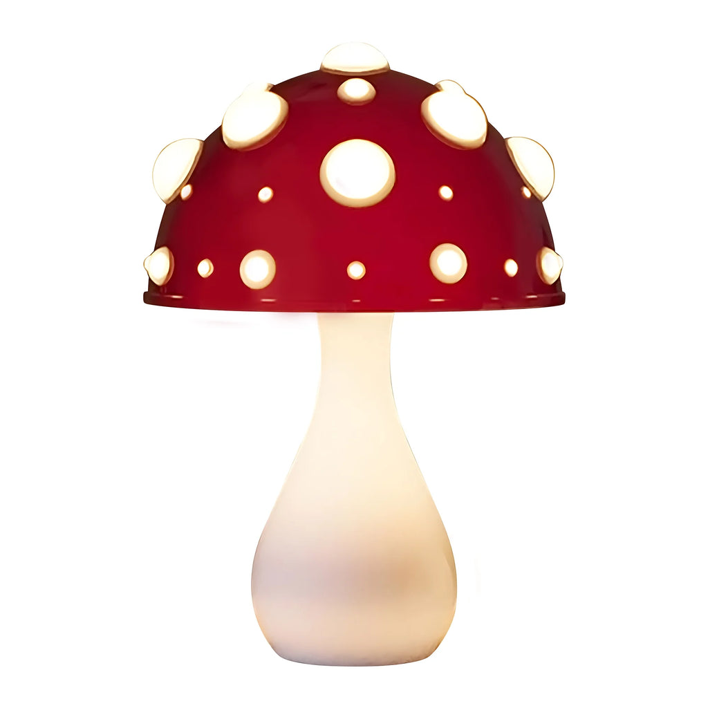 Mushroom Table Lamp Night Light White Y46879