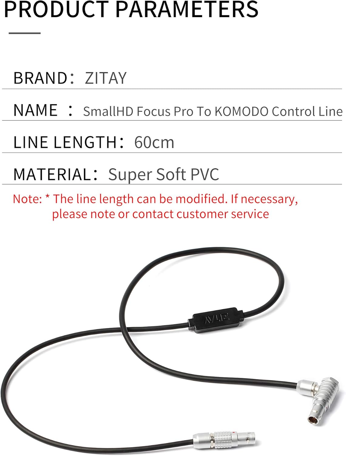 5pin to 9pin Touch Control Camera Cable O28418