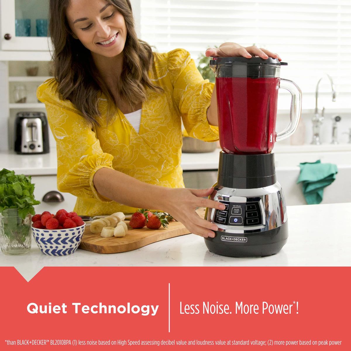 Quiet Blender with Glass Jar G4137