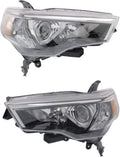 Black Headlight Assembly Pair Driver and Passenger Side P108908