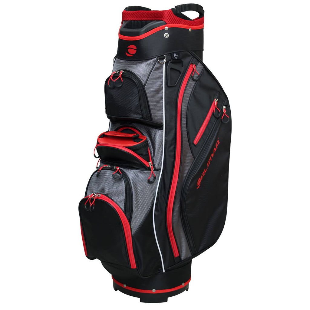 Black/Red/Charcoal Golf Cart Bag A7519