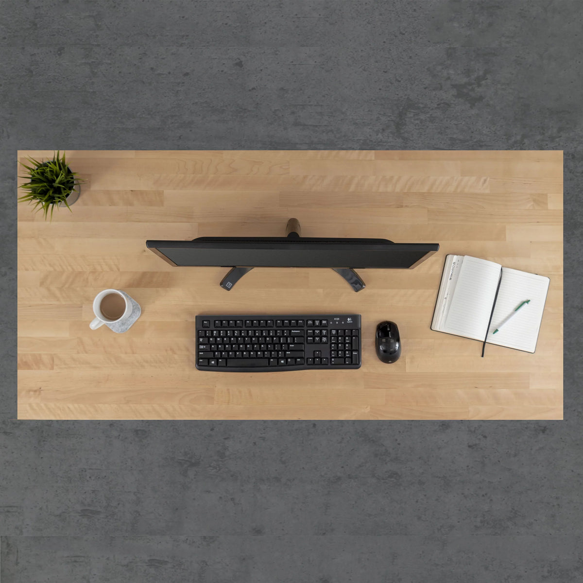 Adjustable Height 60"W Rolling Standing Desk G711136