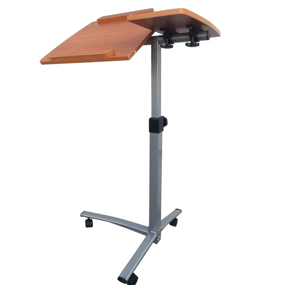 Multifunctional Lifting Computer Desk Side Table Brown E3224