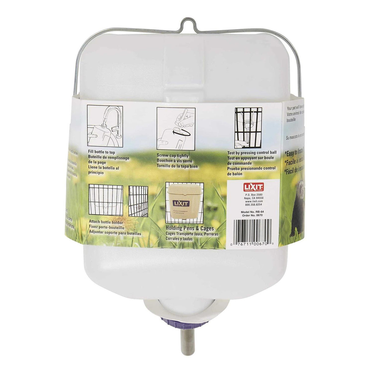 Wide Mouth Rabbit Water Bottle Y449