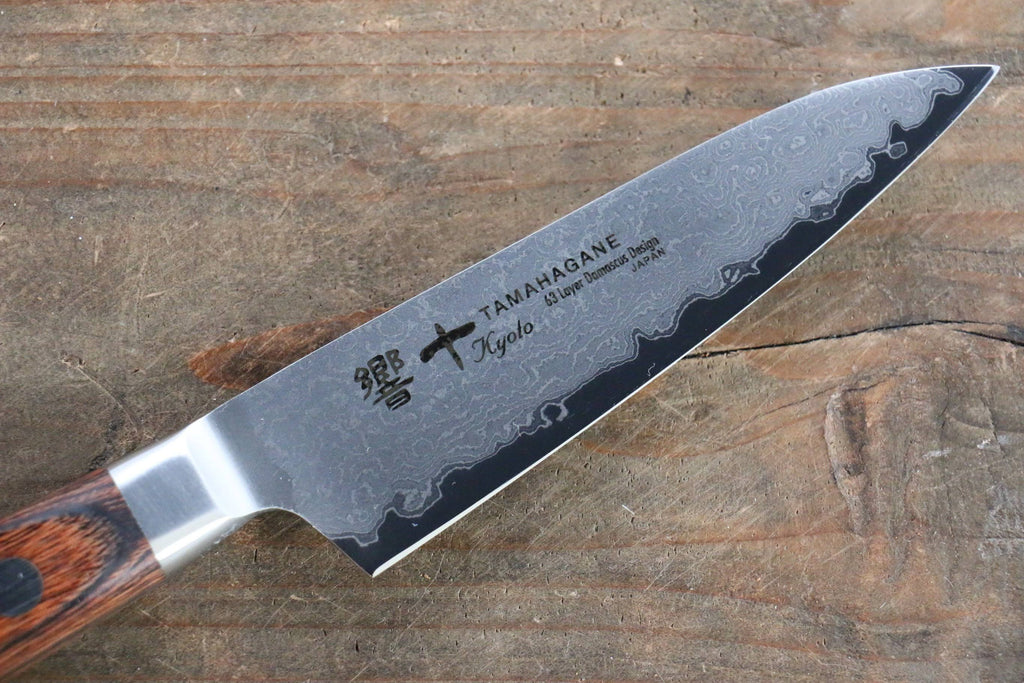 Japanese Damascus Paring Knife 90mm C602