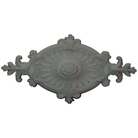 Hand-Painted Cloud Burst Crackle Ceiling Medallion E158599