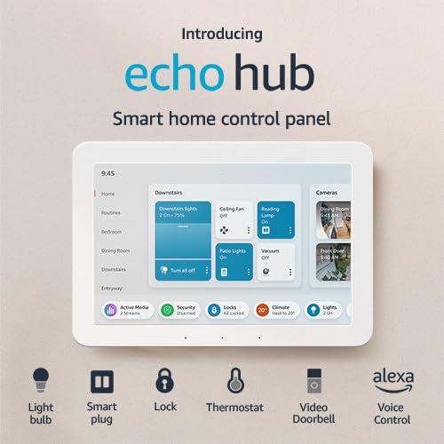 8” smart home control panel with Alexa O319812