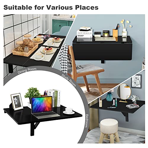 Gray Wall Mounted Folding Desk Q509874