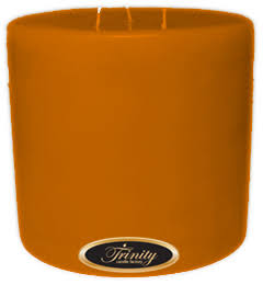 Amber 6x6 Pillar Candle G4286