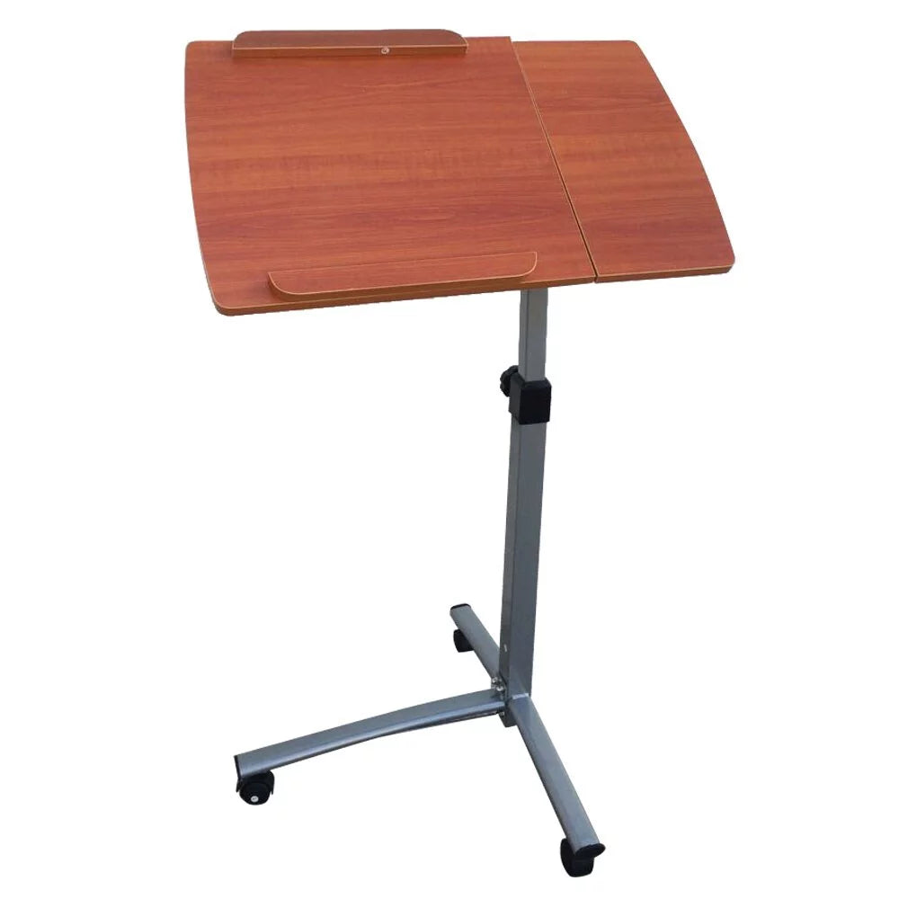 Multifunctional Lifting Computer Desk Side Table Brown E3224