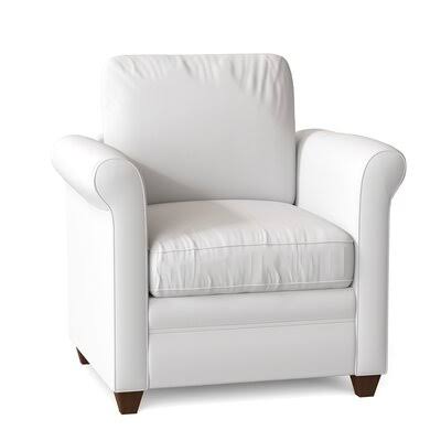 Optic White Fabric Armchair G915