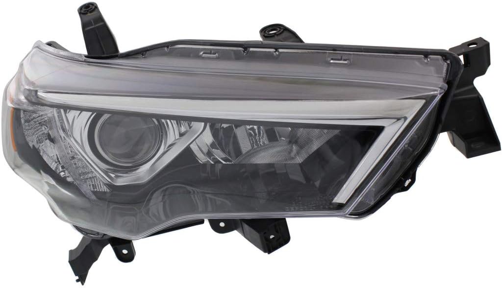 Black Headlight Assembly Pair Driver and Passenger Side P108908