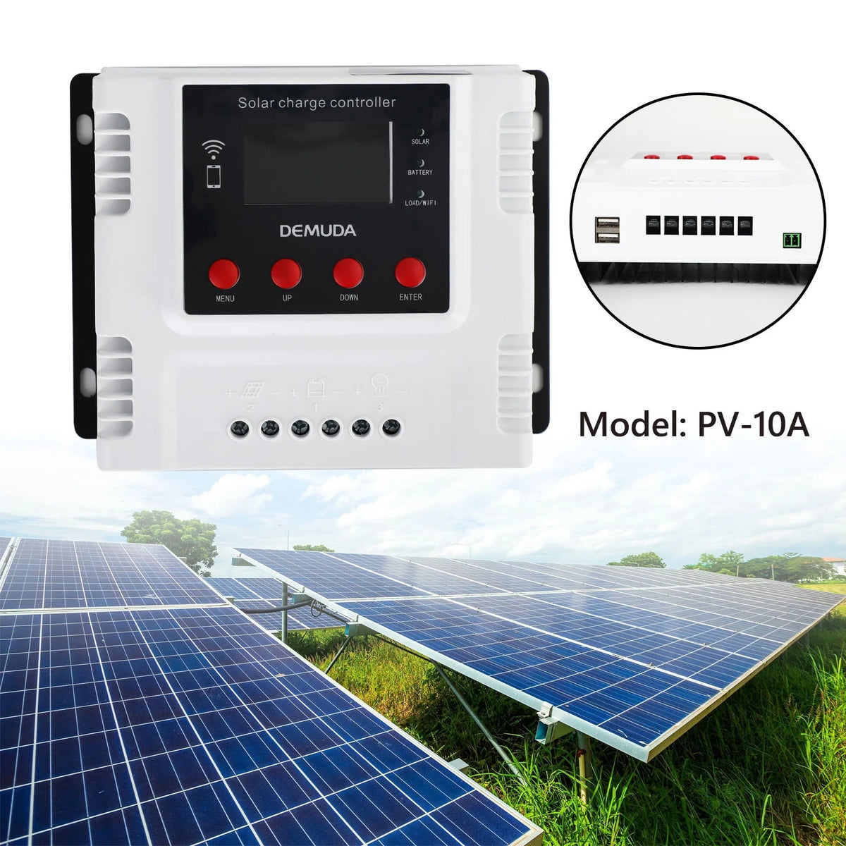 60A Solar Charge Controller V6419