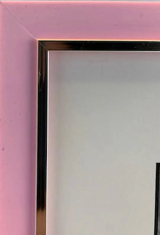 6PC 4x6" Pink Wall and Tabletop Picture Frames D366