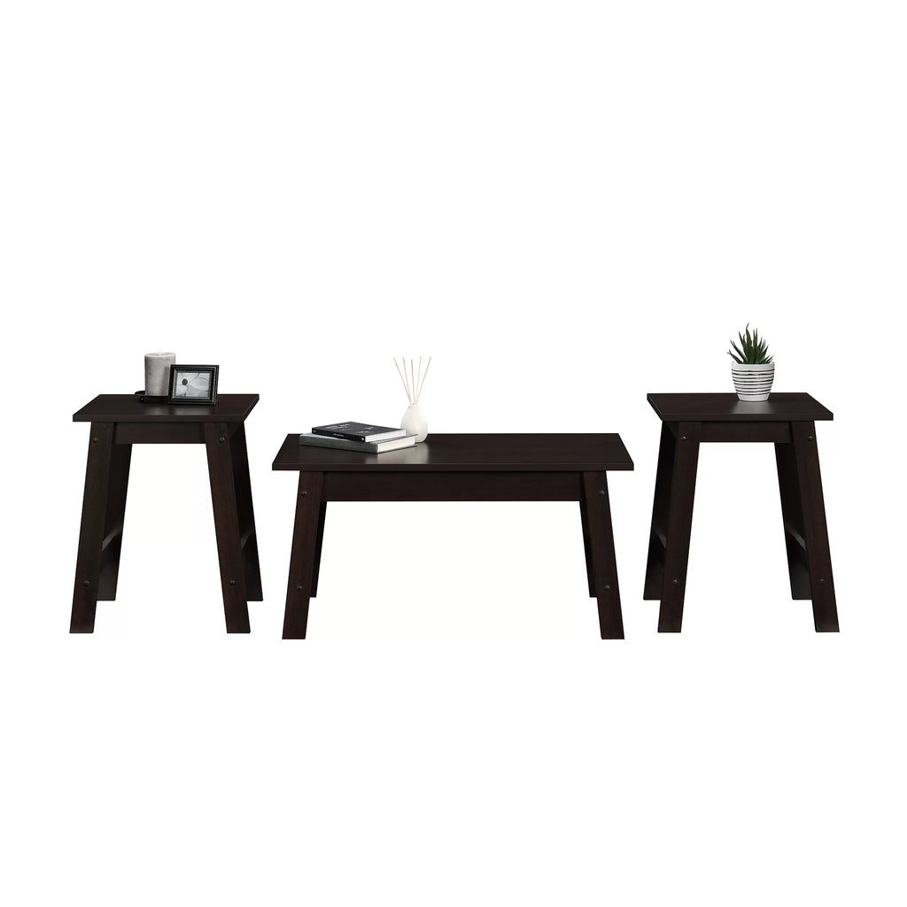 3 Piece Coffee Table and End Table Set D812035
