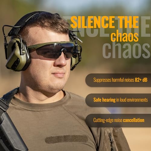Tactical Communication Headset with Helmet Mount Adapters S777