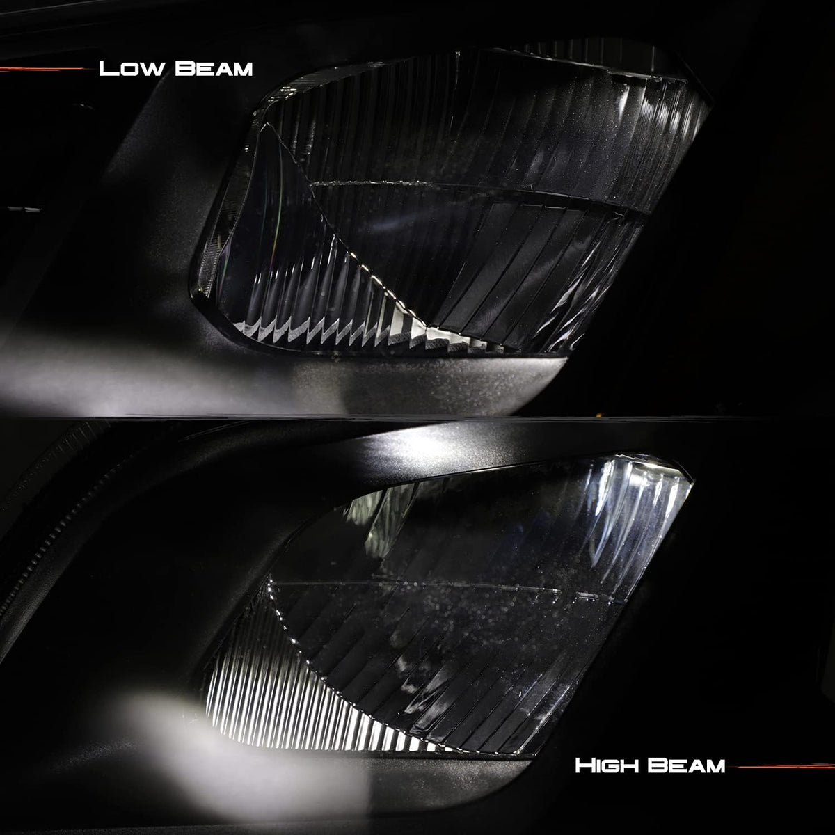 Full-LED Black Housing Headlights W33775
