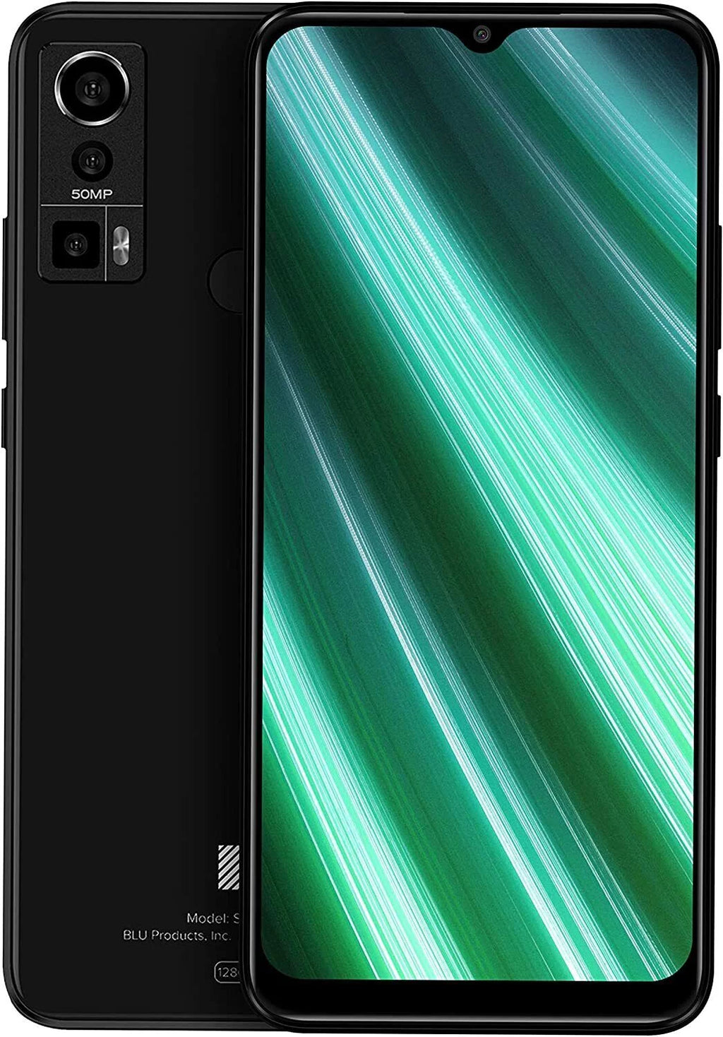 Unlocked 6.5” Full HD+ Display 128/4GB Triple 50MP Camera Black R85561