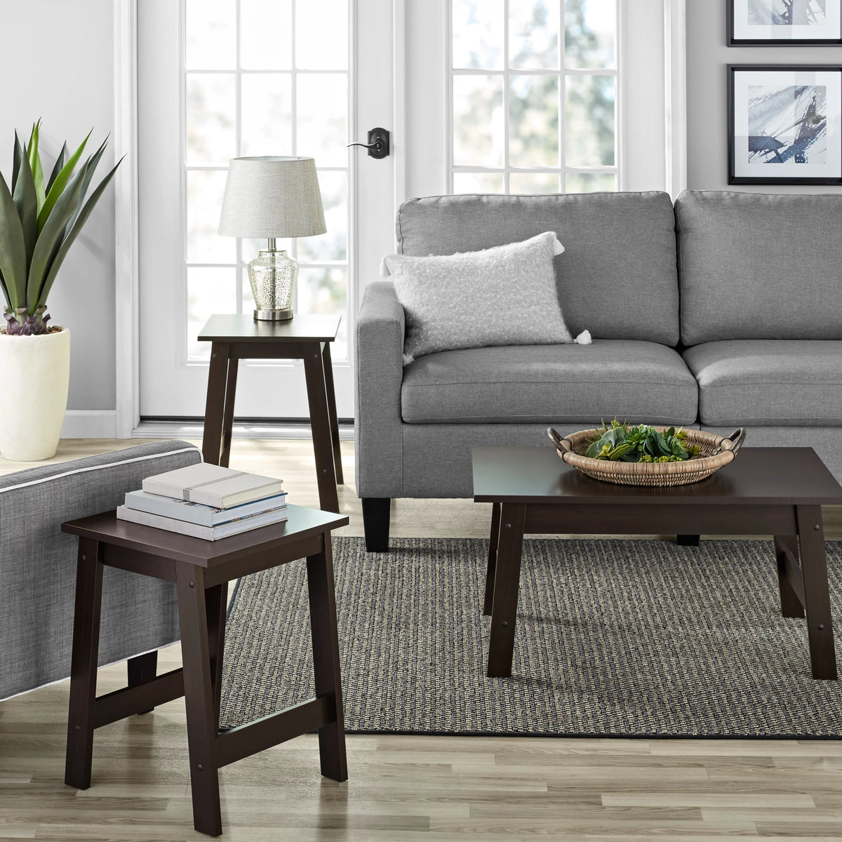 3 Piece Coffee Table and End Table Set D812035