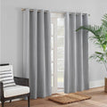 Grey Canvas Grommet Panel U34111