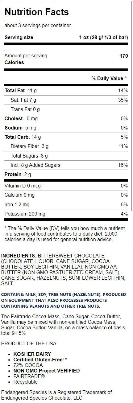 Chocolate Bar 3 Oz N46494
