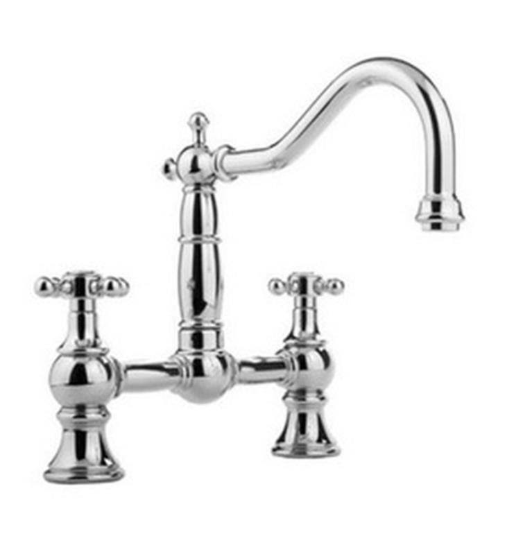 Bridge Kitchen Faucet in Polished Nickel D380