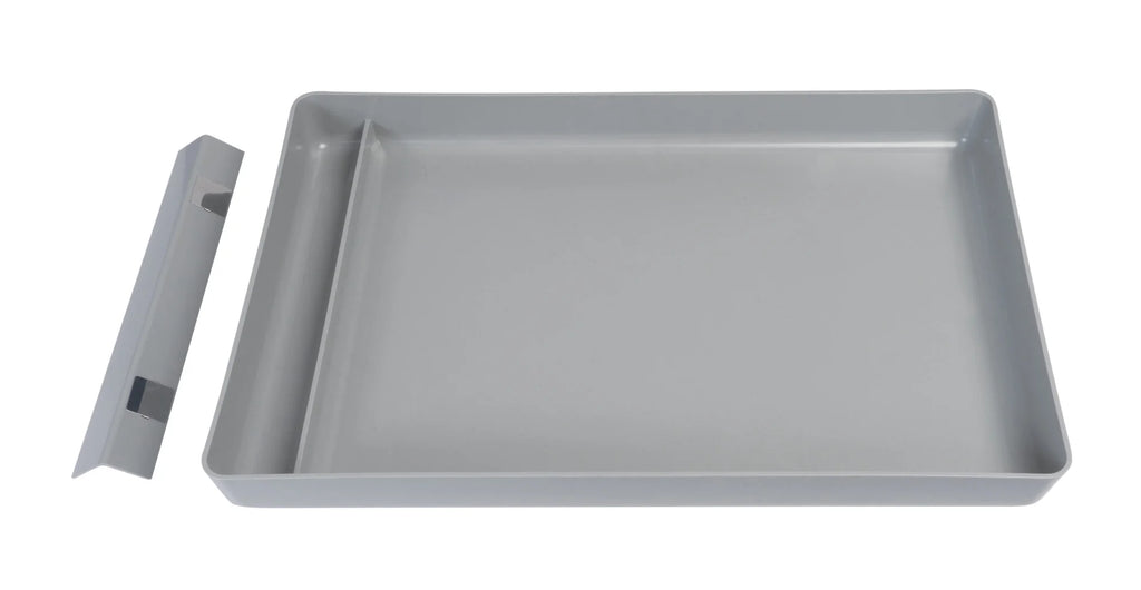 Reusable Cat Litter Box Tray with 4.3 lb Non Clumping Crystal Litter X74446