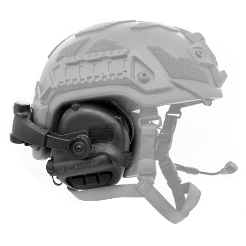 Tactical Communication Headset with Helmet Mount Adapters S777