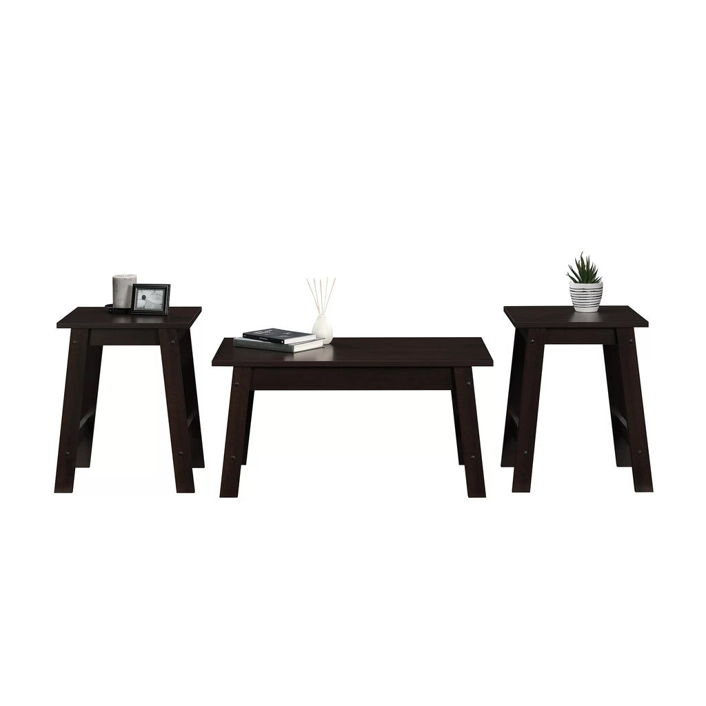 3 Piece Coffee Table and End Table Set D812035