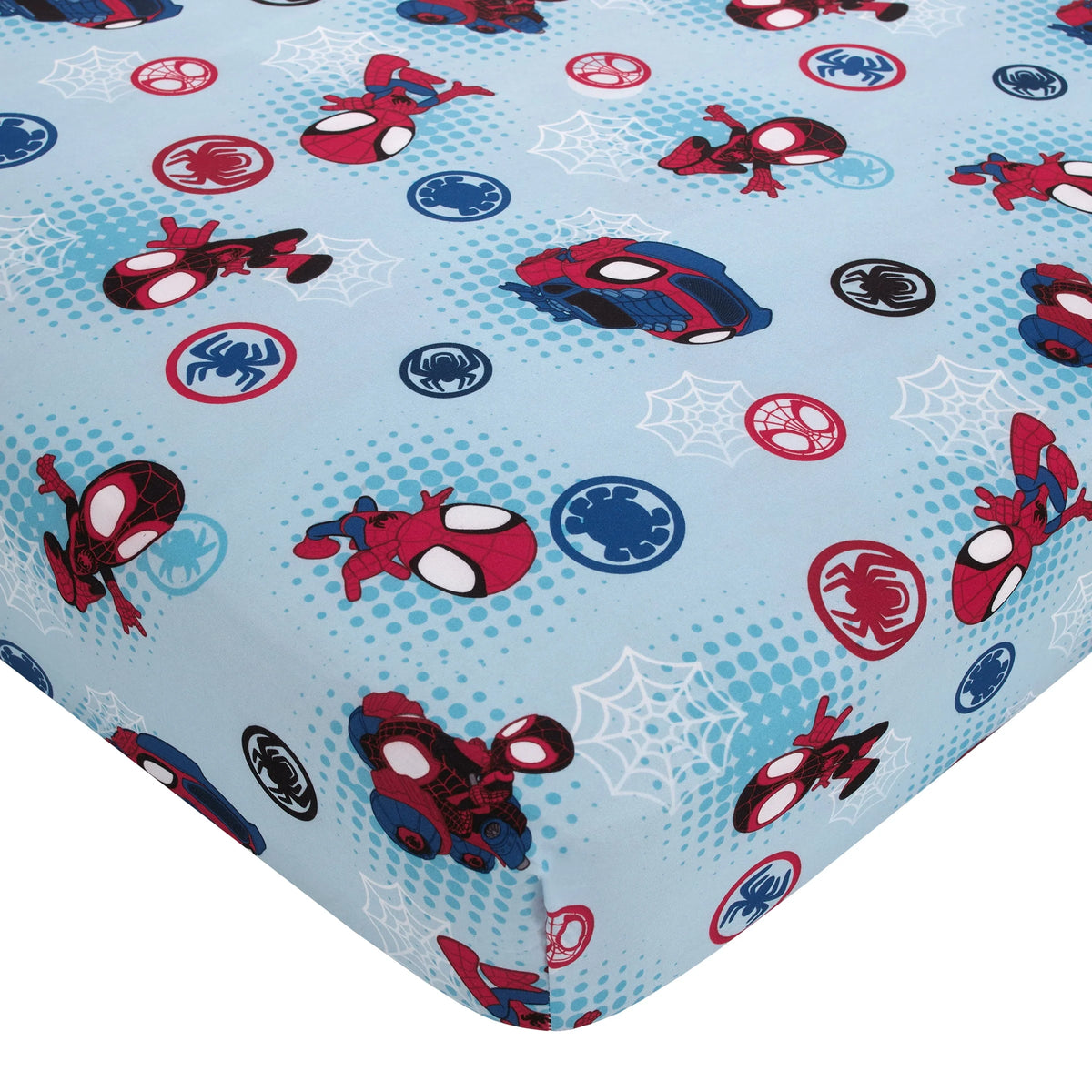 Blue 5pc Toddler Bedding & Blanket Bundle P80824