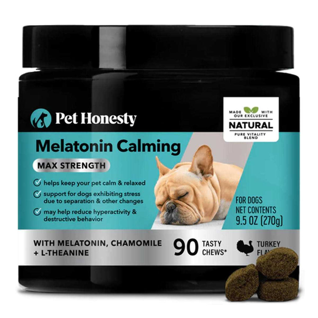 Melatonin Calming Dog Chew Supplement E744