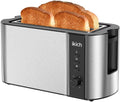 Stainless Steel 4 Slice Toaster with Warming Rack X24620
