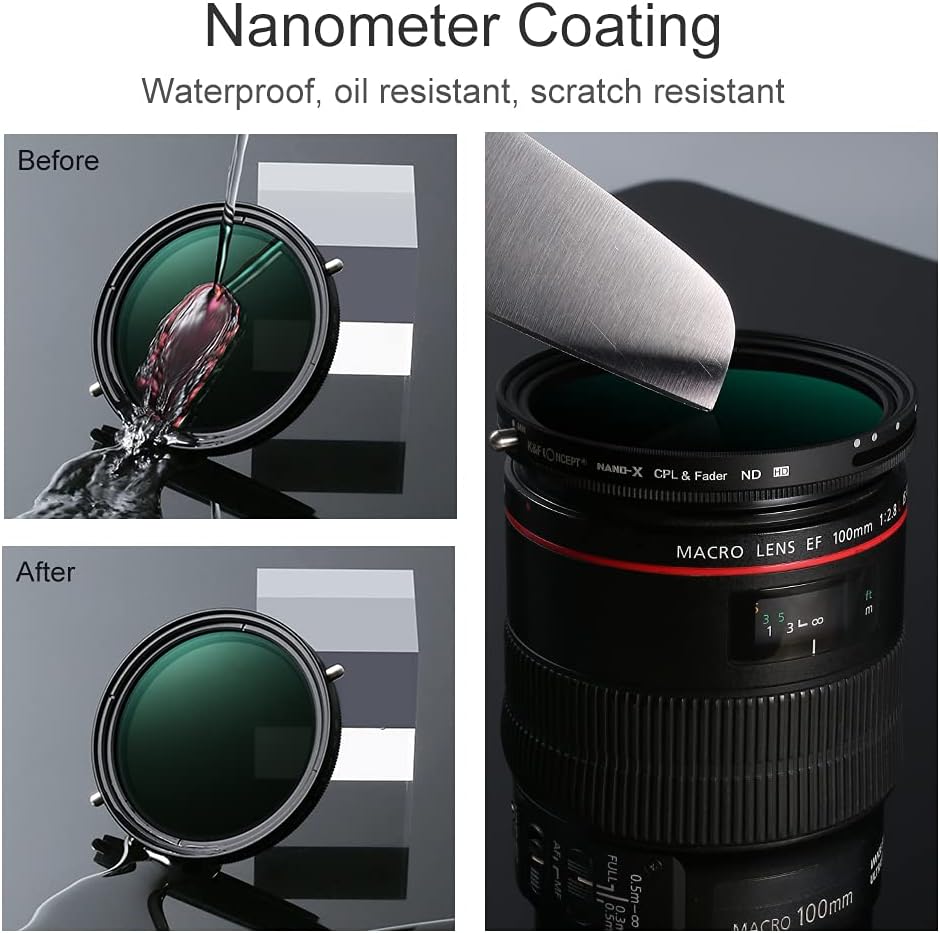67mm Variable ND and CPL Filter 2 in 1 B9286