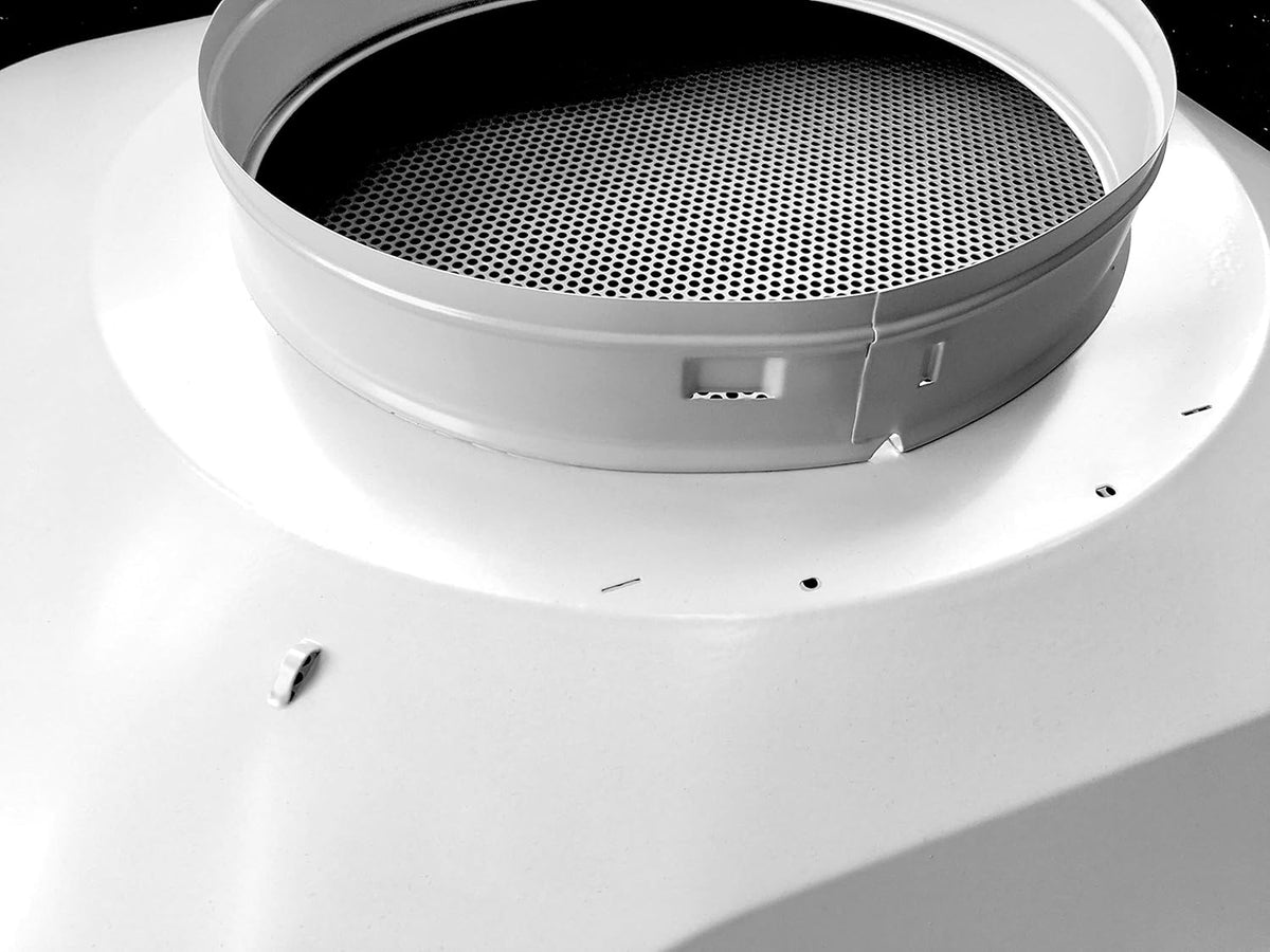 24 x 24 Perforated Return Grill with 12 Collar Y30319