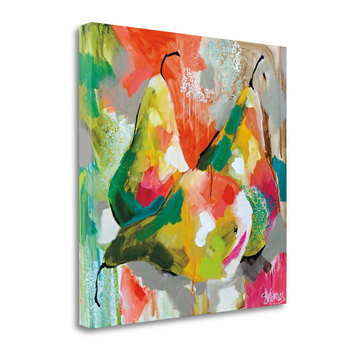 Painting Print on Wrapped Canvas W93693