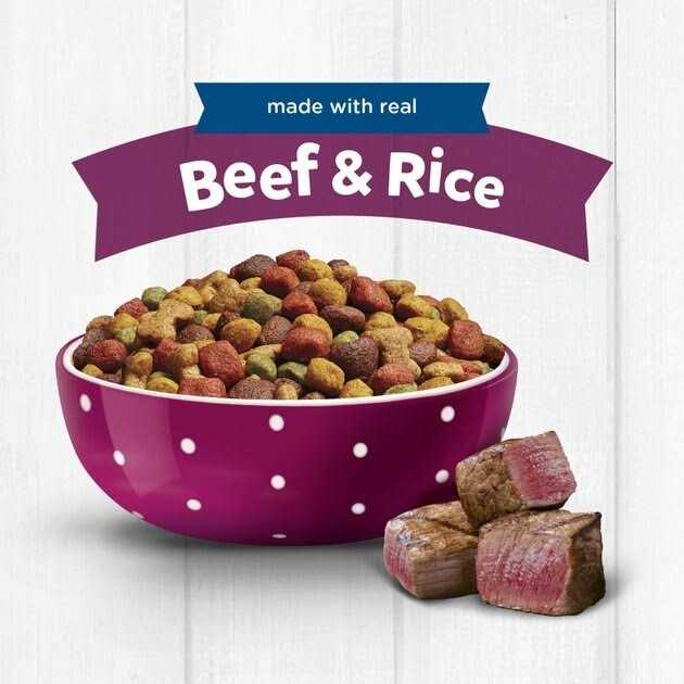 Puppy Chow Tender Crunchy Real Beef Dry Puppy Food Y412