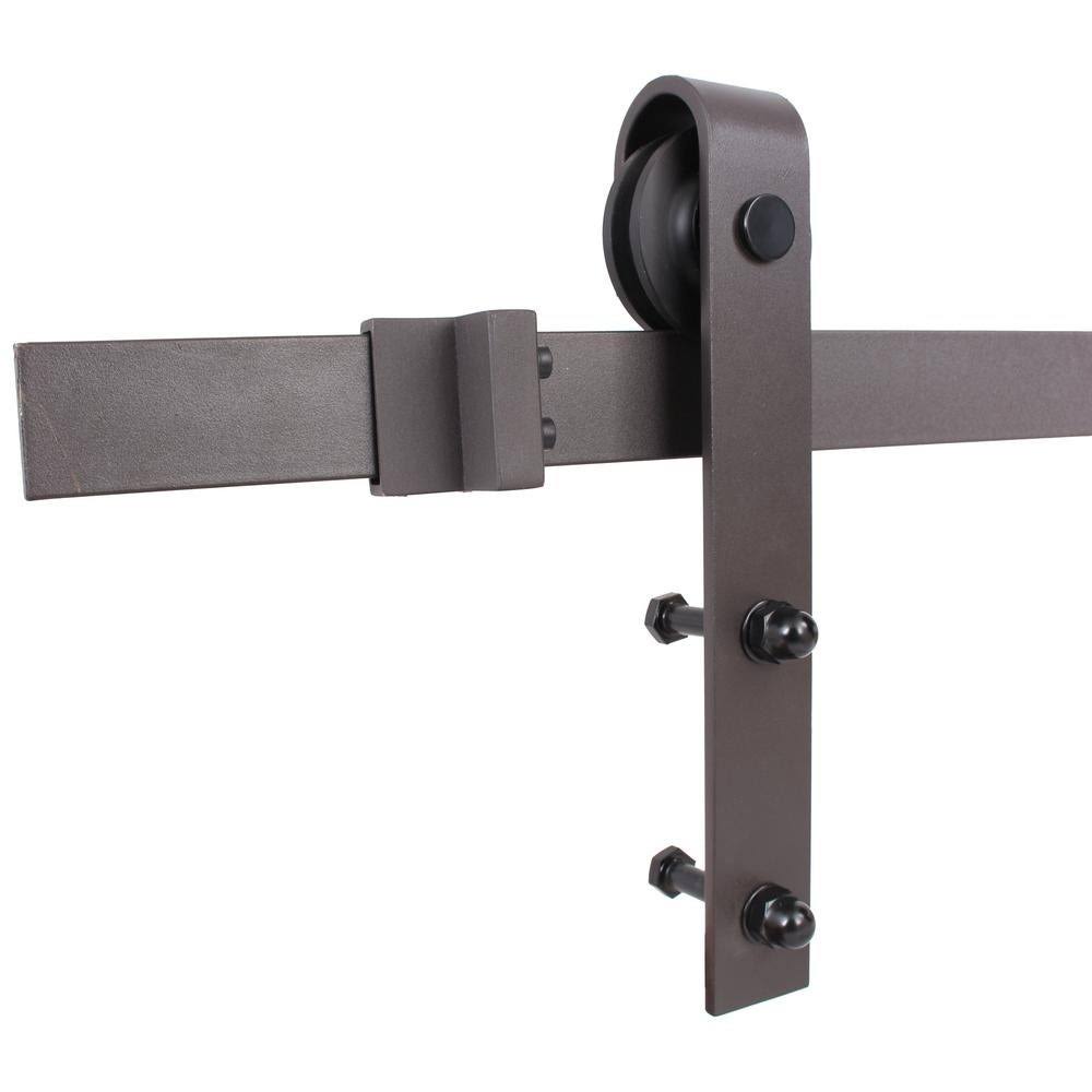 Stained K Double Barn Door Hardware Kit E4941