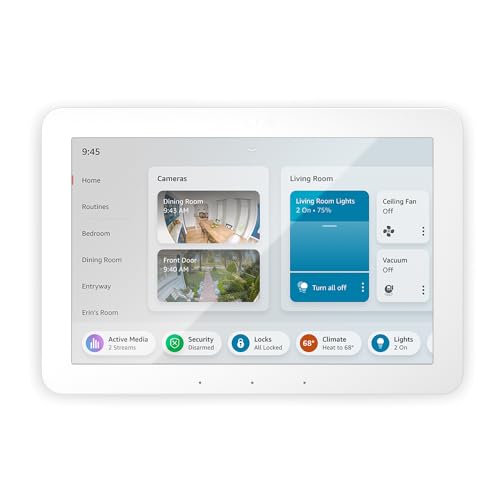 8” smart home control panel with Alexa O319812