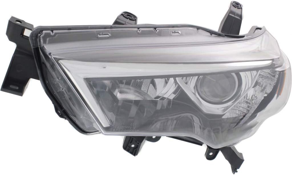 Black Headlight Assembly Pair Driver and Passenger Side P108908