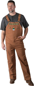 Men's Duck Bib Overall, Pecan, 38x32 N1983
