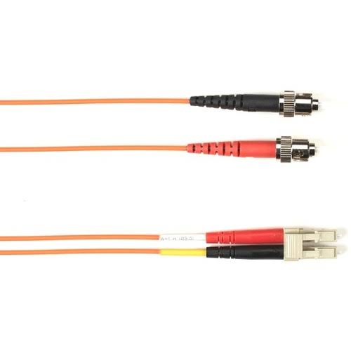 Black Orange Multimode Fiber Optic Cable 10M F797985