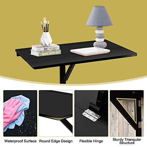 Gray Wall Mounted Folding Desk Q509874