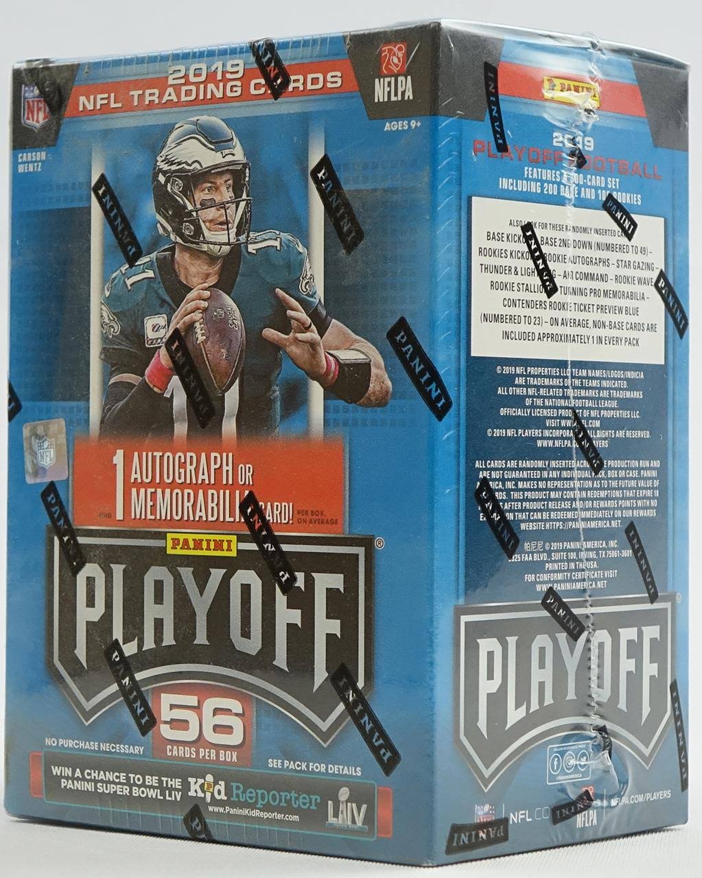 2019 Panini Playoff Football 8-Pack Blaster Box O202461