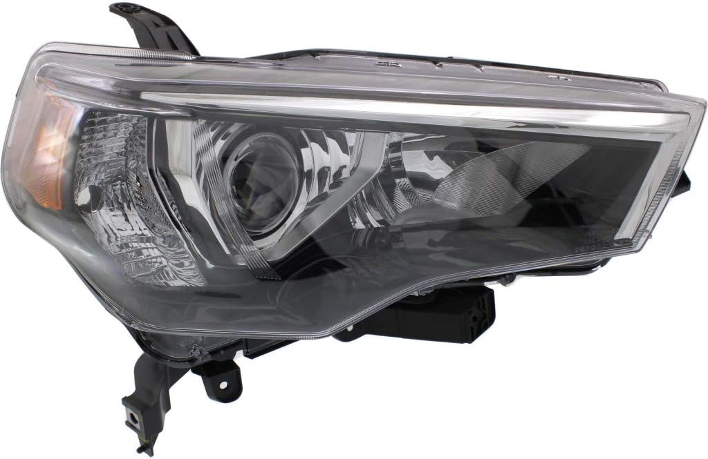 Black Headlight Assembly Pair Driver and Passenger Side P108908