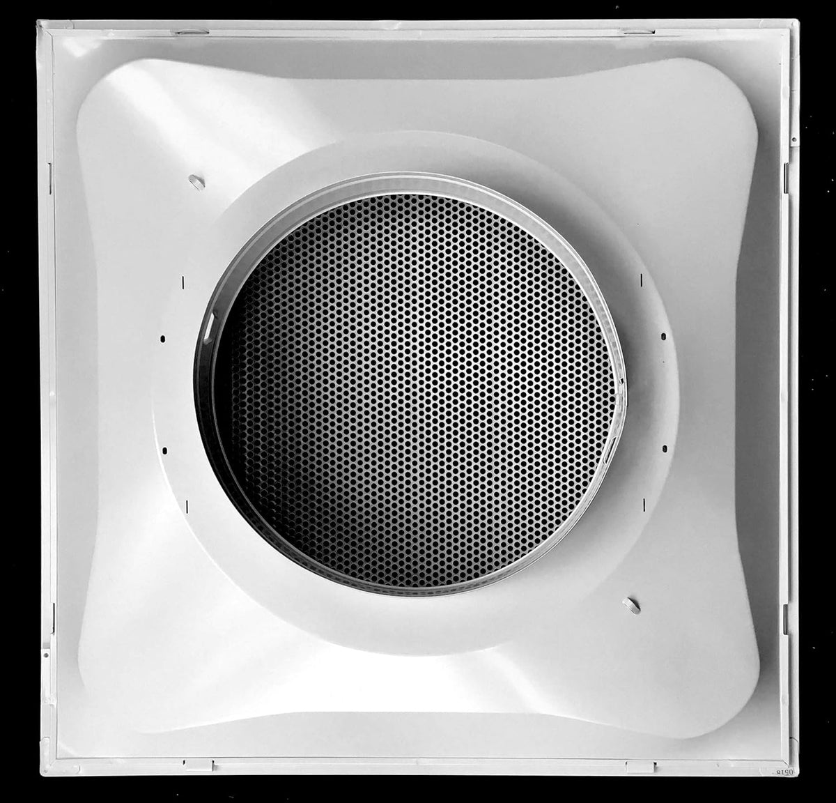 24 x 24 Perforated Return Grill with 12 Collar Y30319
