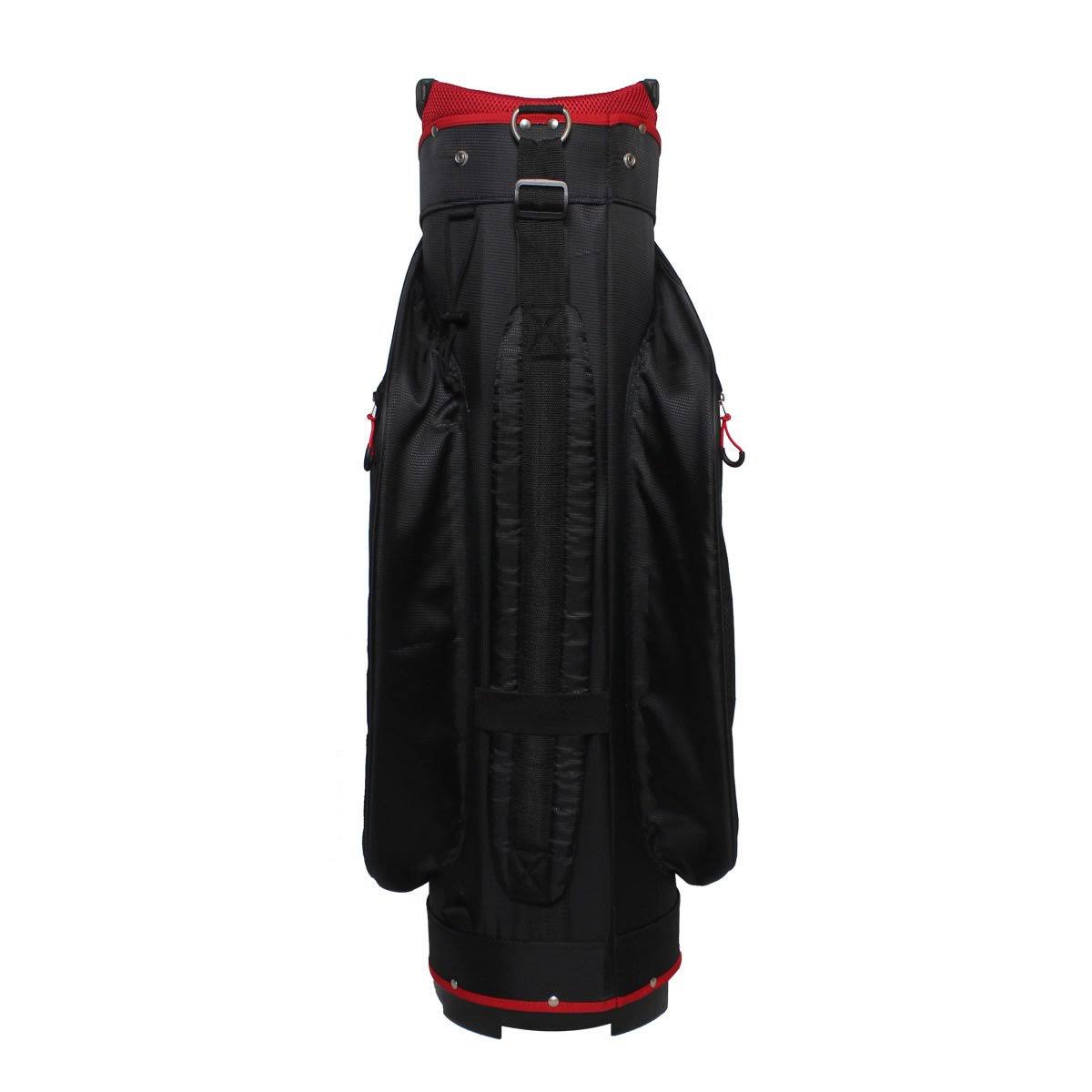Black/Red/Charcoal Golf Cart Bag A7519