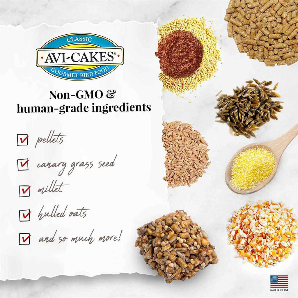 Classic Avi-Cakes Parrot Food E226127