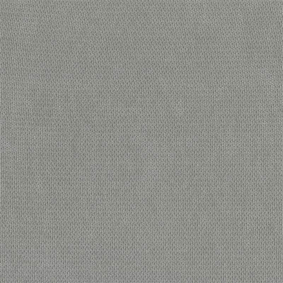 Light Gray Textured Fabric Sofa with Pillow-top Arms M733673