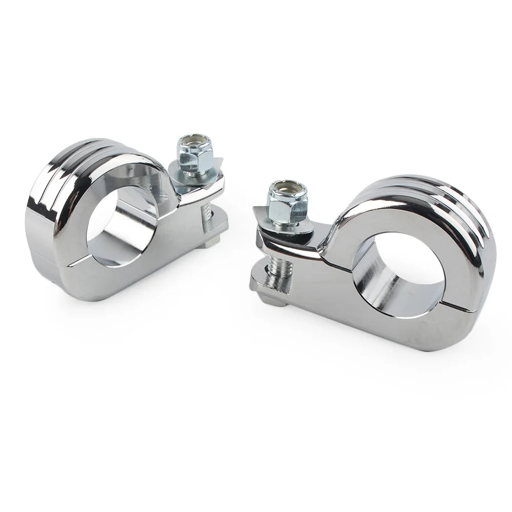 Motorcycle 1 1/4" Highway Foot Pegs Mounting Kit E93106